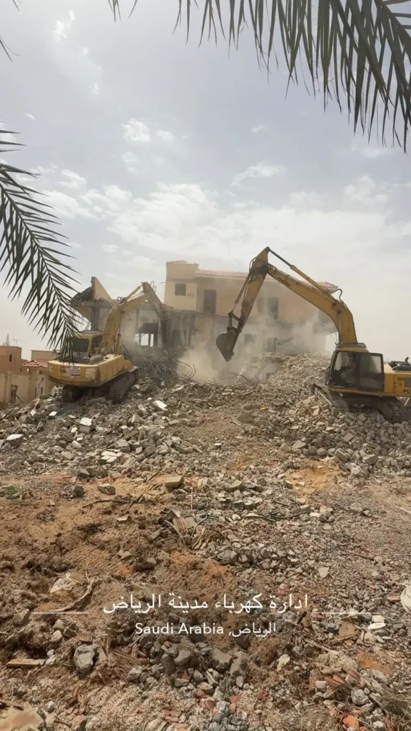 مقاول هدم منازل وقصور